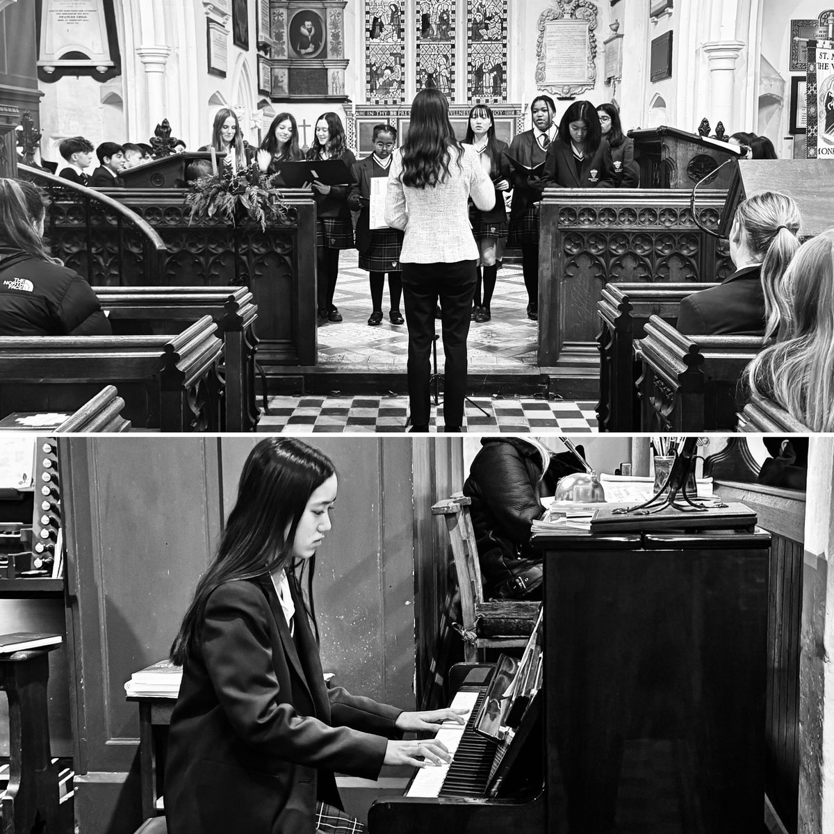 A lovely end to the year. Well done to all of our performers at today’s carol concert! 
#carolconcert