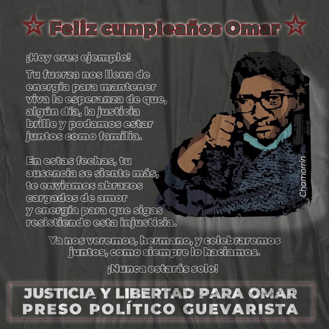 LIBERTAD OMAR, GABY Y CARLOS 🔴✊⚫
"La cárcel está en el cálculo de probabilidades", dice un militante guevarista. La criminalización de la protesta en Ecuador es una realidad.
Solidaricémonos con los presos políticos, con sus familias y sus causas.  ecuadorindymedia.org/2024/12/12/no-…