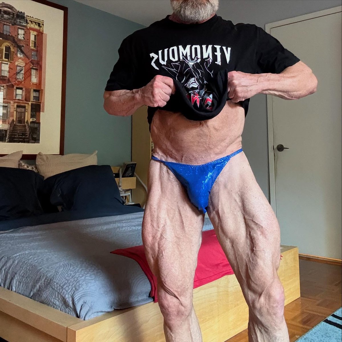 musclepotential's tweet photo. Repost from @jonford_2.0:
Well, most of my quads are still there. Whew!
#MusclePotential #PCAArmy #posingsuit #posingtrunks #classicphysique #bodybuilding #posingpractice #bodybuildinglifestyle https://t.co/H6rCD5w1tU