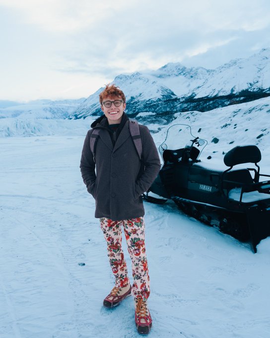 My first time in Alaska and on a glacier!! https://t.co/23YuANuANv