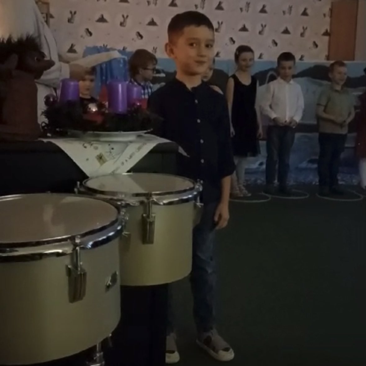 skolamachov's tweet image. JEŽEČCI 🎄🦔
Vánoční besídka ve třídě ježečků.
#skolka #deti #vanoce #kindergarten #kids #children #christmas