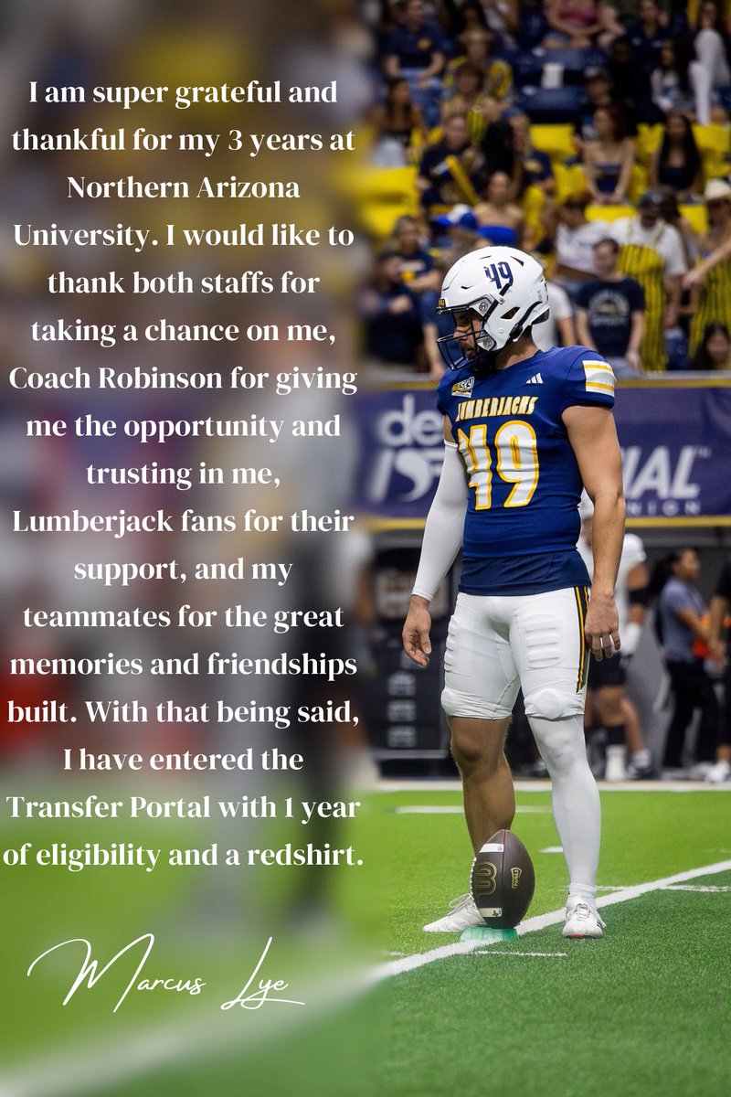 Thank you NAU 🪓