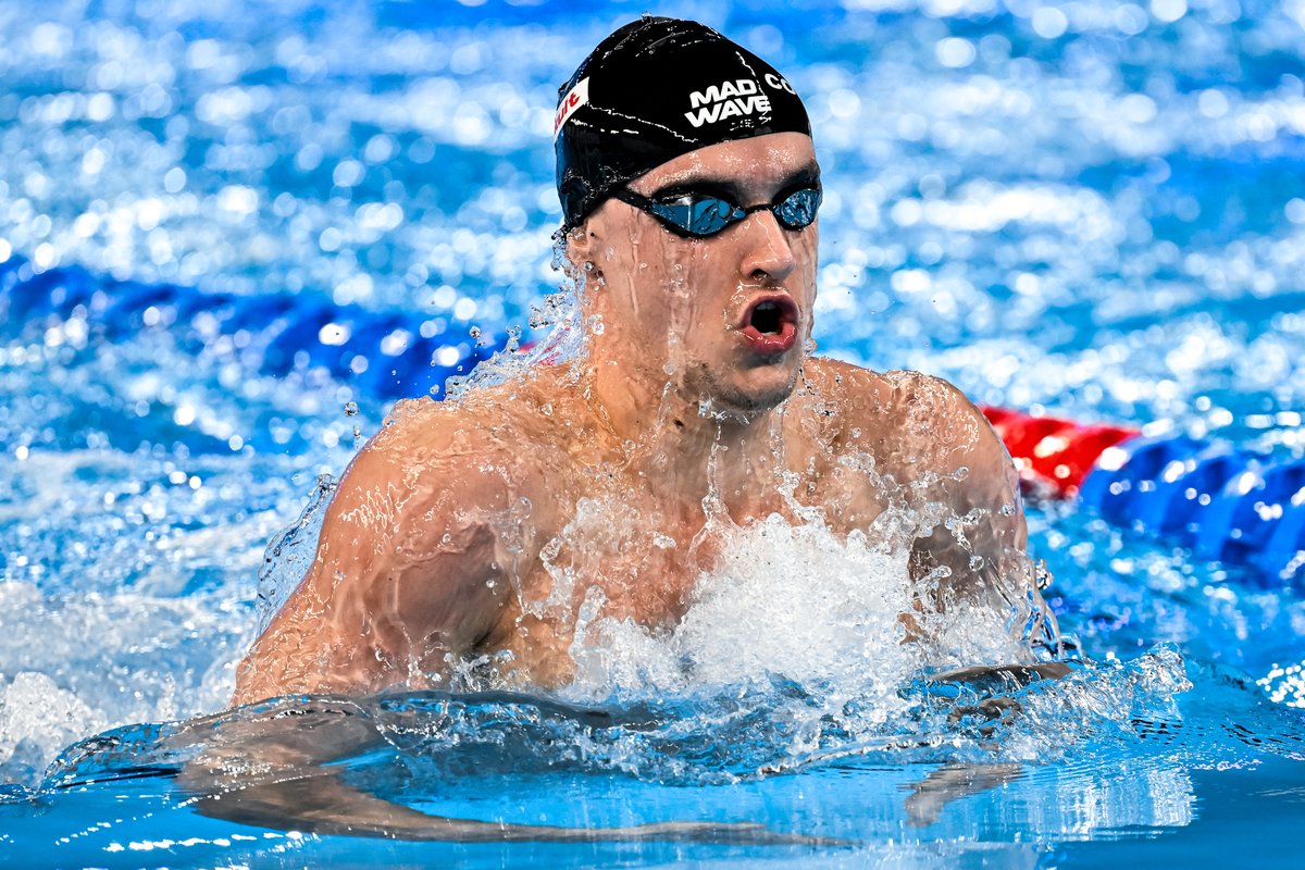 🔥 Carles Coll, récord de España en 100estilos (51.50) y cuarto pase a la final mundial de #Budapest2024. 

Mañana nadará por la calle 6 con opciones al Top 3 si supera al doble muro austríaco. ¡Vamos, crack! 🙌🇪🇸

Noticia: rfen.es/es/posts/news/…