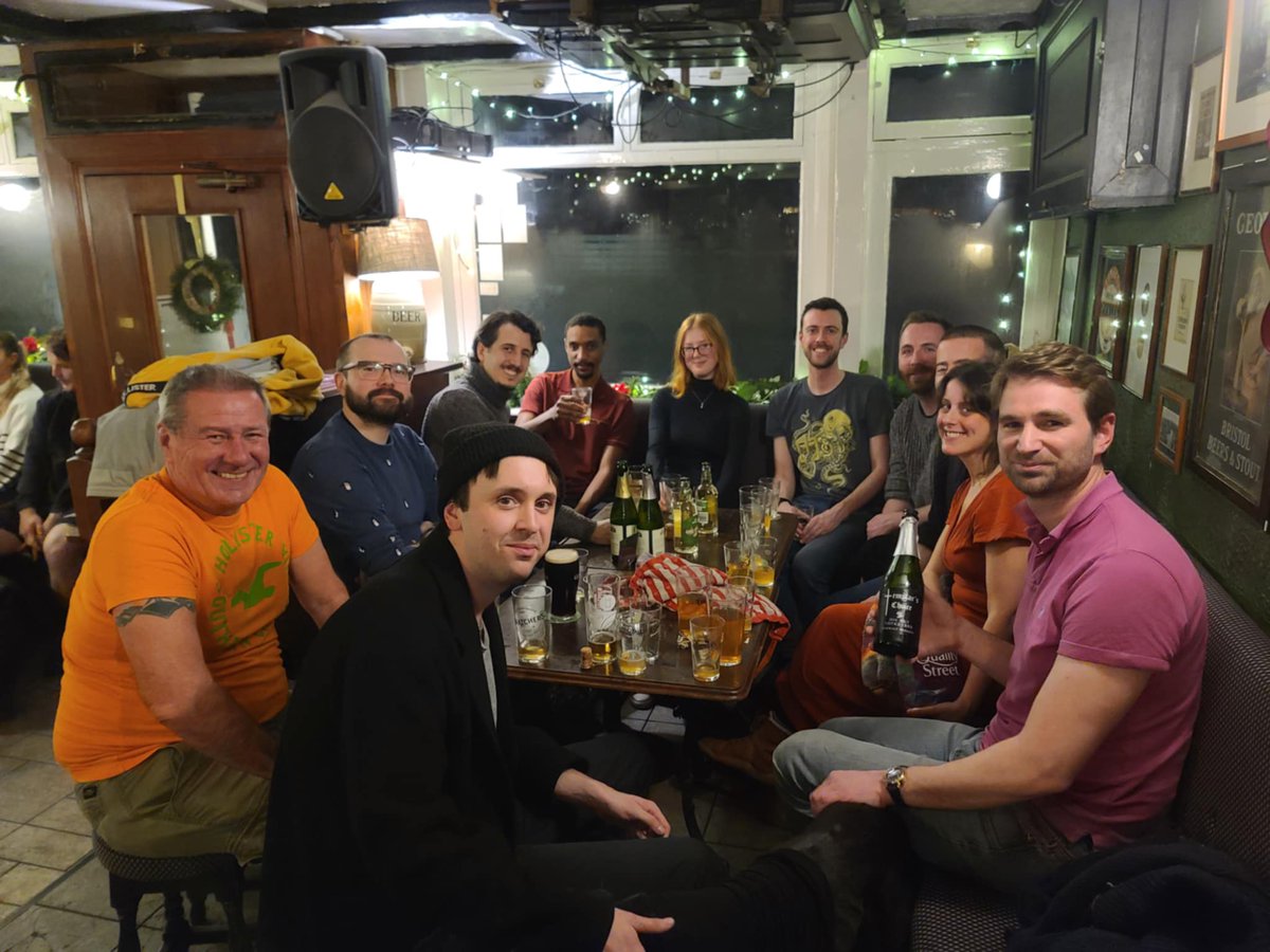 Our son Tommy at the Orchard Inn, Bristol tonight for the Bristol Cider Club tasting of Templars Choice ciders 🍾🥂 #Bristol #cidre #cider #realcider #hardcider templarscider.co.uk