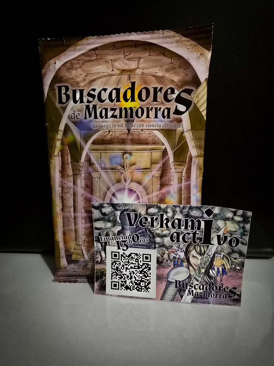 ¿Quieres ver el diseño de la bolsa de patatas del Manual de Buscadores de Mazmorras? 
Este fin de semana podrás verlo en persona en nuestro stand en las #ibicon24. 
¿A qué esperas para unirte a esta aventura?