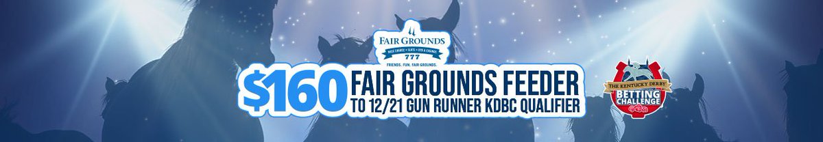 atTheTrack7's tweet image. Need one more player to trigger a second seat: twinspires.com/bet/tournament… #KDBC