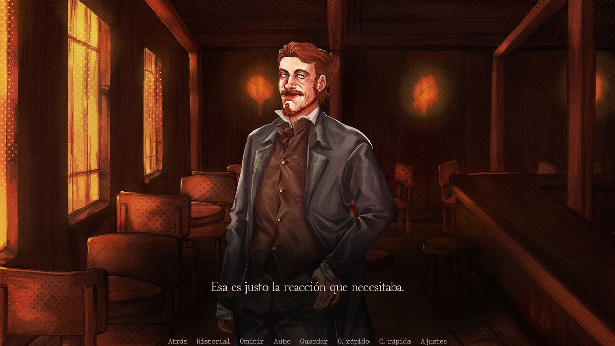 Samutoga's tweet photo. ¡Ya está disponible mi traducción al español de A Dangerous Man, de @cyberturbine! Es una novela visual basada en E. C., de la serie The Terror. Con toques de romance y terror, tendrás tres rutas para averiguar qué quiere de ti este hombre tan misterioso.
https://t.co/nMAPHwxuH8 https://t.co/Gg3Z97BGKd