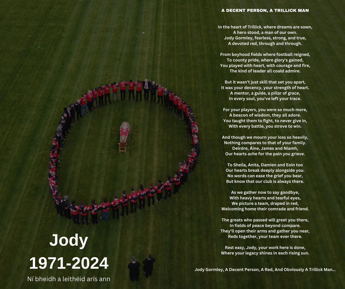 Damian Gormley (@gormleydamian) on Twitter photo Proud beyond belief. This is Trillick . RIP Bro Proud beyond belief. This is Trillick . RIP Bro