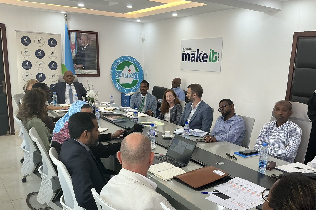 Ilyas M. Dawaleh (@ilyasdawaleh) on Twitter photo #Djibouti Skills Alliance. Impacting & Delivering as ONE.
Thanks for the excellent brainstorming session of this morning.
Need to work closely together & build an Alliance for #Djibouti’s #Youth #Empowerment, Re-skilling and #Skills Development.
<a href="/WorldBankMENA/">World Bank MENAAP</a> <a href="/AFD_France/">Agence Française de #Développement (AFD) 🇫🇷 🇪🇺</a> #Djibouti Skills Alliance. Impacting & Delivering as ONE.
Thanks for the excellent brainstorming session of this morning.
Need to work closely together & build an Alliance for #Djibouti’s #Youth #Empowerment, Re-skilling and #Skills Development.
<a href="/WorldBankMENA/">World Bank MENAAP</a> <a href="/AFD_France/">Agence Française de #Développement (AFD) 🇫🇷 🇪🇺</a>
