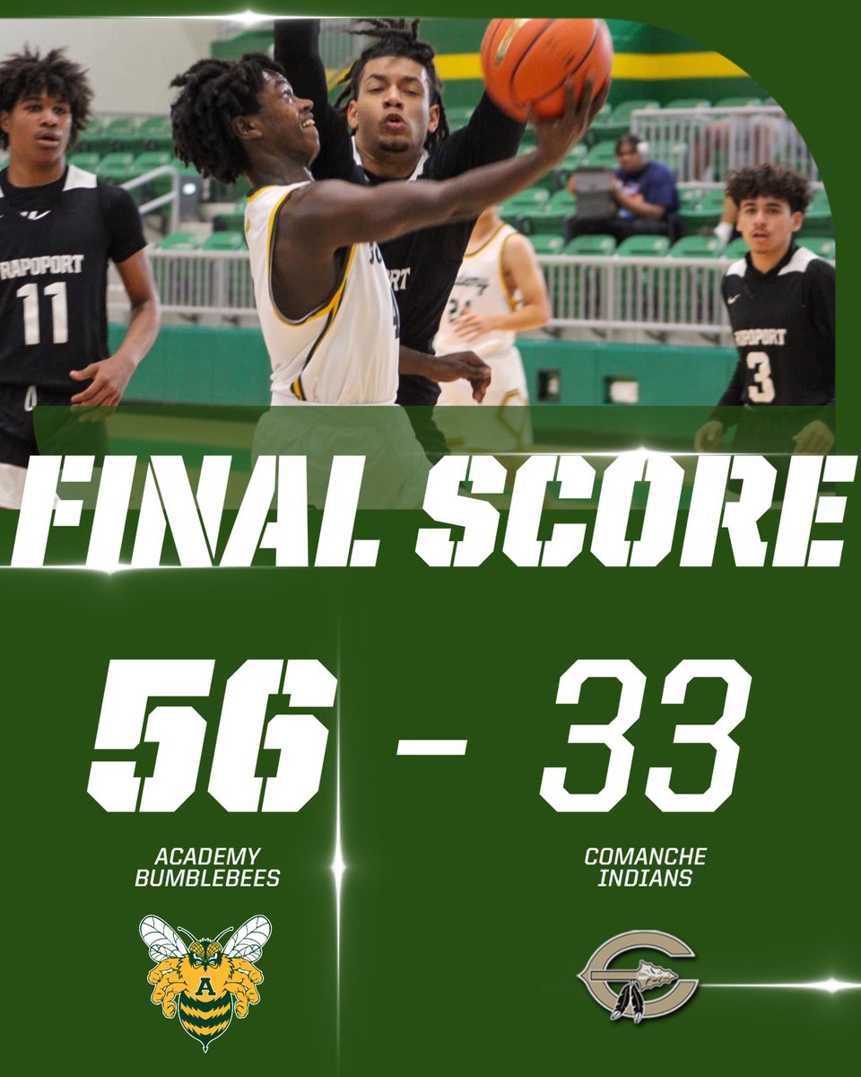 Bees win!

Bees beat Comanche 56-33 on the first round of the Hamilton Tournament. 

Bees will be in action again at 6:20 today.