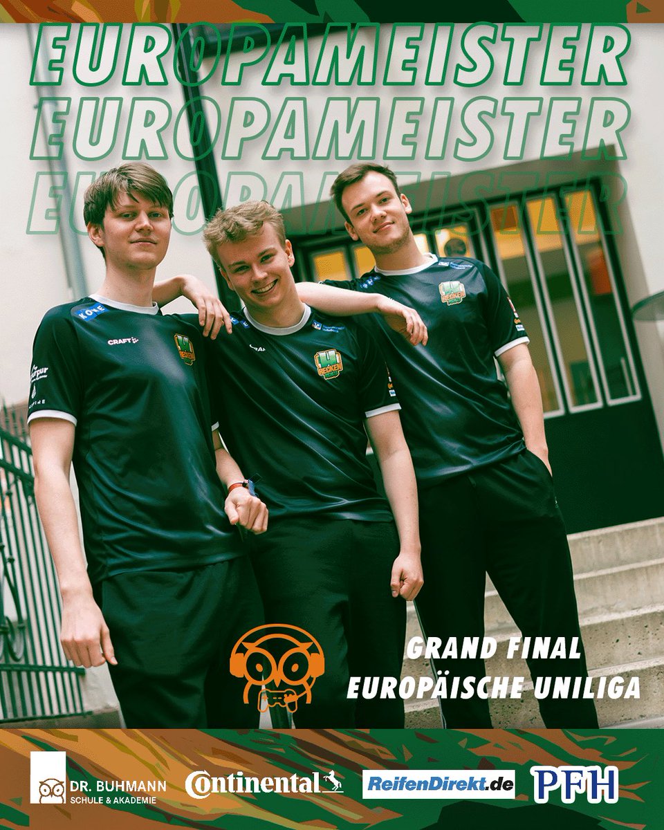 JAAAAA

Wir sind eure <a href="/UniRocketeers/">UniRocketeers</a> EUROPAMEISTER 🔥