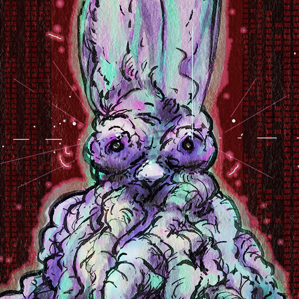 camilographics's tweet photo. Let's GOoo #200tez !
The Mainframe Squid
50 ed. 4tez
#tezos #artDrop
🔗⬇️
Deep in the core of Olimax's ship, the Mainframe Squid tends to all data flow. Seen here performing a routine defrag, all systems operate smoothly- thanks to its meticulous rhythm. @ArhantaComics https://t.co/i5cOJKxd56