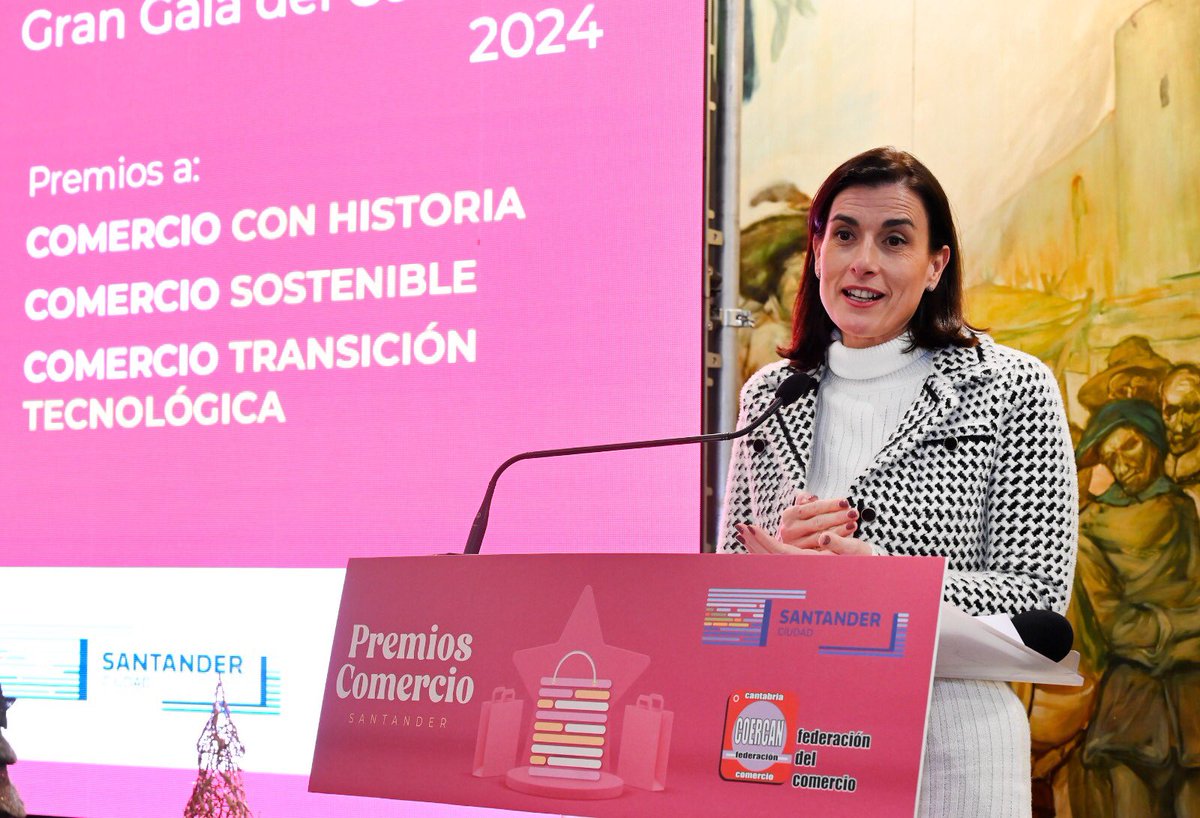gemaigual's tweet photo. 👏Enhorabuena a Regalos Pico, Dispival y @SananderViajes, ganadores de los 1⃣6⃣ premios del Comercio de #Santander. Hemos entregado estos galardones que ponen en valor a los comerciantes de nuestra ciudad valorando su historia, su transición tecnológica y su sostenibilidad https://t.co/L8q0W4j6J9