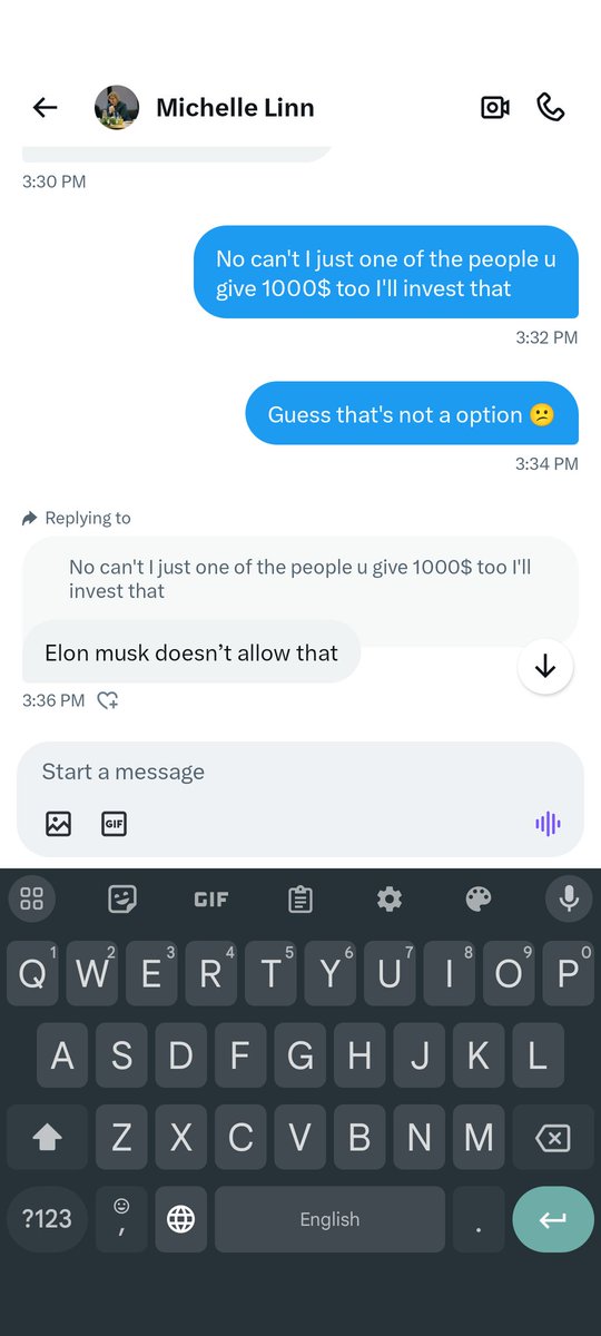 ChrisAn01078166's tweet photo. @elonmusk do you allow this https://t.co/BevqH39eYv