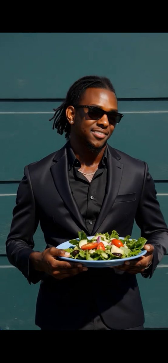 stunnaman02's tweet photo. Yo I need help real quick to decide a cover for an Eat A Salad Remix. I want my supports to be apart of the process. Which one do you like the most! Comment below 

#1 - Eat A Salad Shirt Pic 
#2 - Stunna Salad (Pause) 
#3 - Business Salad https://t.co/QJlXDNMJfa