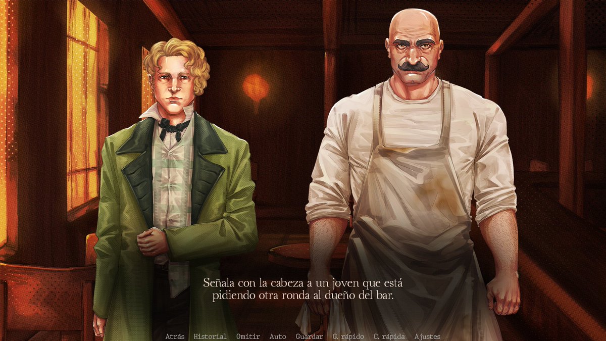 Samutoga's tweet photo. ¡Ya está disponible mi traducción al español de A Dangerous Man, de @cyberturbine! Es una novela visual basada en E. C., de la serie The Terror. Con toques de romance y terror, tendrás tres rutas para averiguar qué quiere de ti este hombre tan misterioso.
https://t.co/nMAPHwxuH8 https://t.co/Gg3Z97BGKd