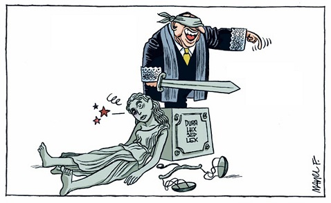 <a href="/sanchezcastejon/">Pedro Sánchez</a> cae del guindo:"hay jueces que ejercen como oposición", "el PP juega con cartas marcadas en los tribunales". Para algun@s (catalanes, vascos, y demás "antiespaña"),como nosotr@s, es obvio, pero él es el presidente y describe un golpe de estado:¿hará algo? ¿puede?