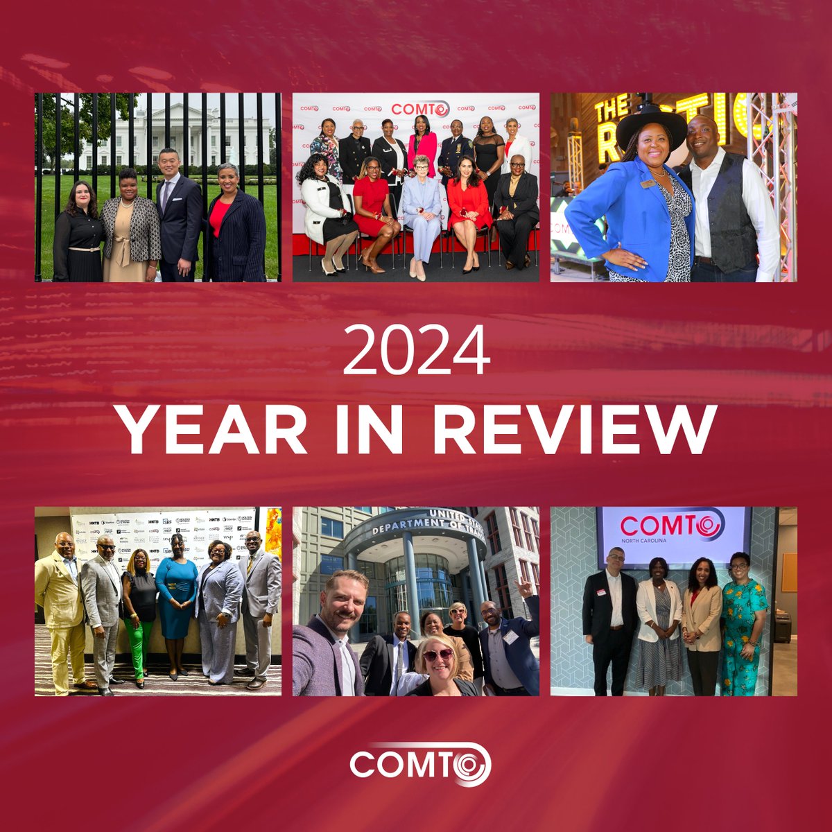2024 stands out as a transformative period of growth and achievement for COMTO! This year has been defined by milestones that set the stage for an even more promising future. Learn more about our year of growth here: bit.ly/COMTO-2024-Yea…