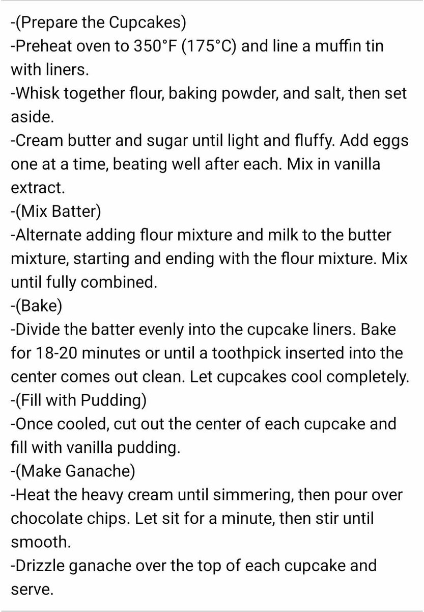 TNTInterface's tweet photo. To  celebrate National Cupcake Day, here's the recipe for some Boston Cream  Pie Cupcakes! Got a recipe you want to share or just a favorite kind of  cupcake you want to tell us about? Let us know below! https://t.co/zOSy2l4r9e