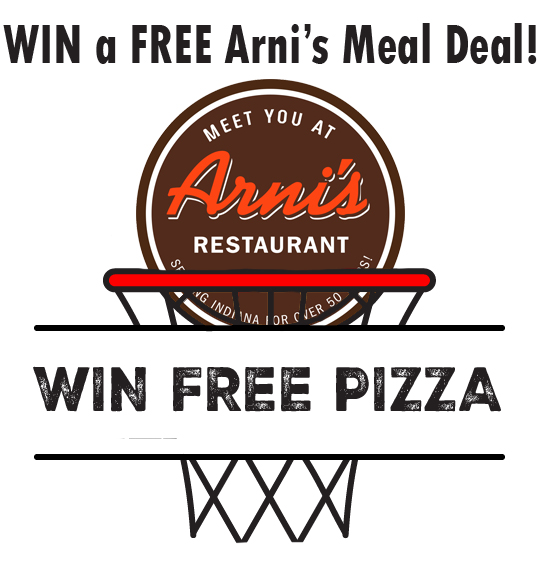Register to Win at Rossville High School's Girls Basketball Game tonight! 
2 individuals will WIN an Arni's Meal Deal including a 7-inch pizza, chips and a drink!  <a href="/RHSHornetsAthl/">RossvilleAthletics</a>