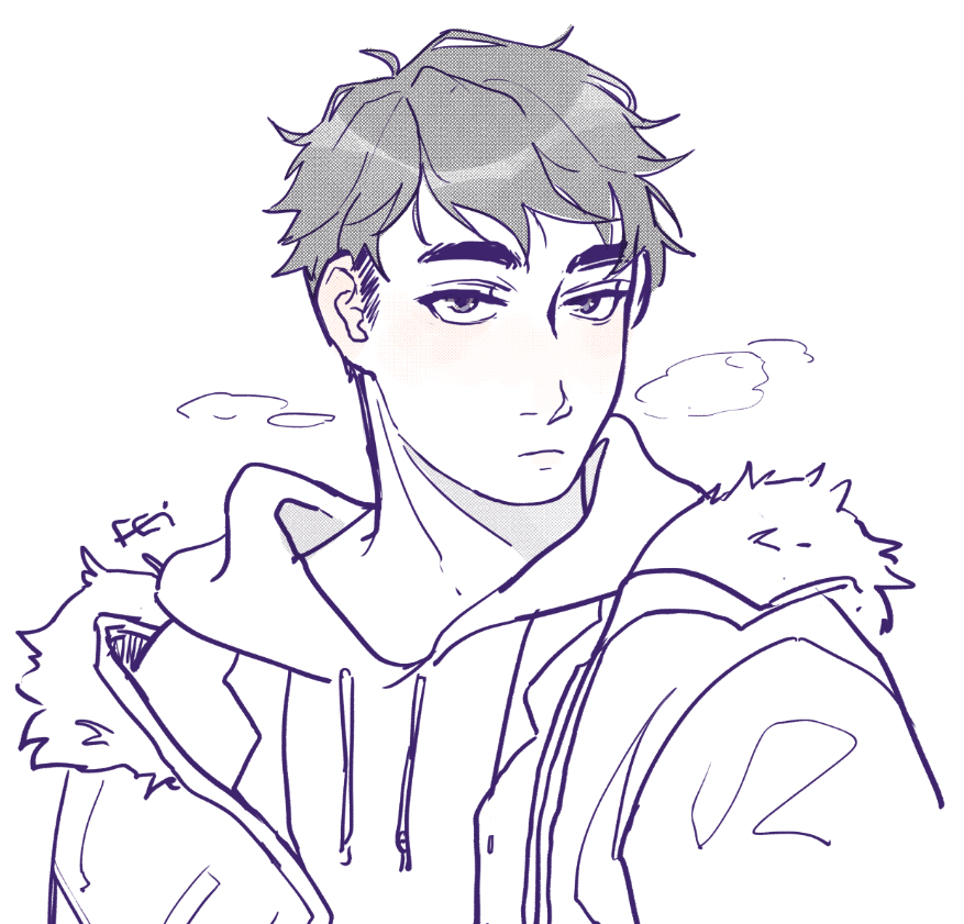 qquibb's tweet photo. quick snos wintery doodles because it snowed so hard yesterday !!! more doodles of them to come they have been taking over my brainspace lately 
#haikyuu #sunaosa #sunarintarou #miyaosamu https://t.co/YZpvS4zsnM