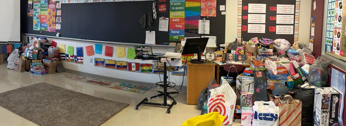 WOW! MNMS has collected almost 450 new toys for Toys for Tots! Thank you students and families for helping to make this year a little more special for so many families!