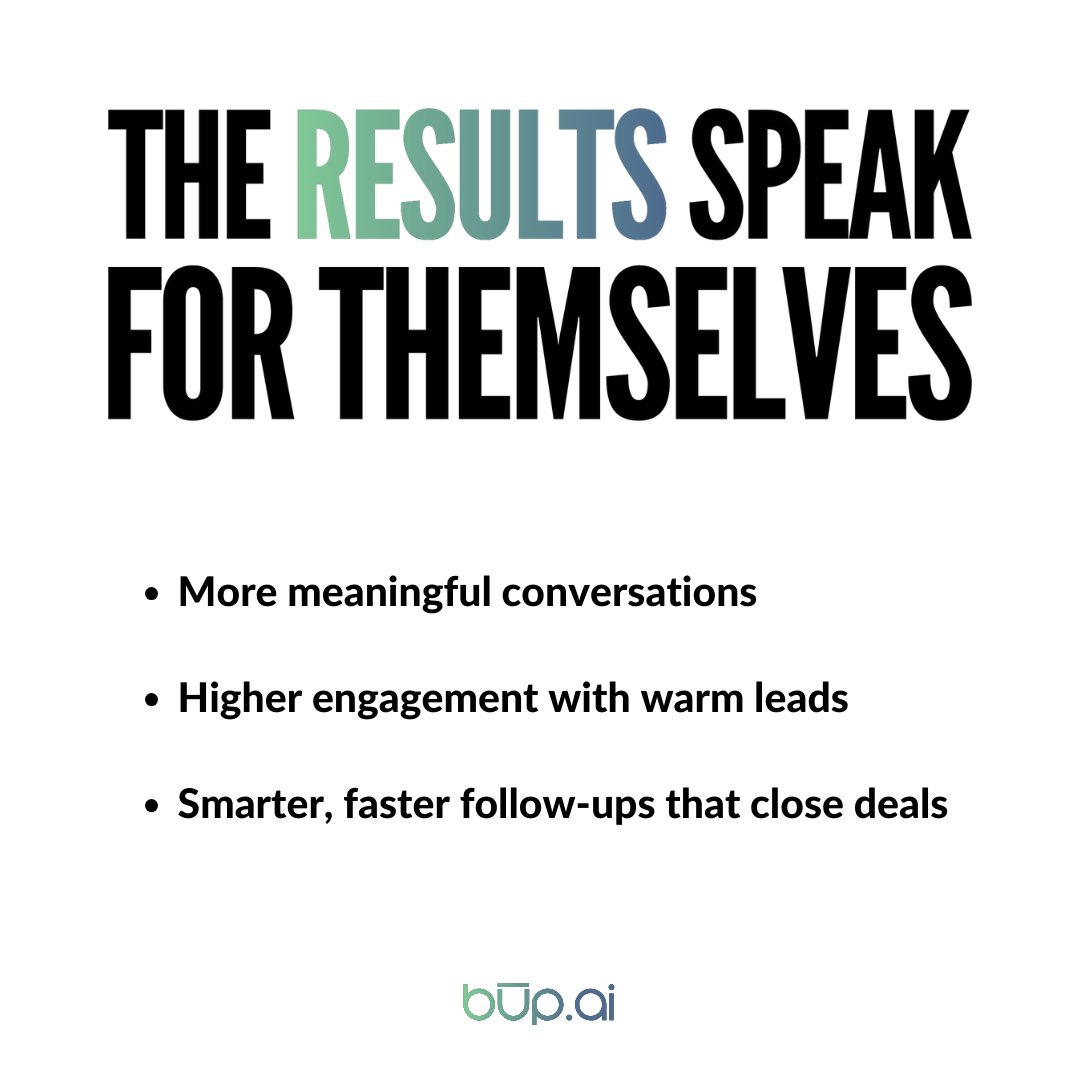 BupTechnologies's tweet image. 74% unique open rate on automated emails. BŪP users know how to keep the conversation going. 💬 

#LeadNurturing #SalesTech