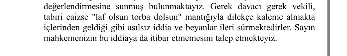 Kurtbarisss's tweet photo. Biz avukatların davanın bir tarafı olmadığını, yalnızca vekillik görevini yürütmemiz gerektiğini unutarak davayı içselleştiren bir meslektaş, beyan dilekçesinde şahsıma ve mesleğe hakaret etmiştir. Kazanmak ya da kaybetmek korkusu meslek etiğini hiçe sayma sonucu doğurmamalı. https://t.co/hsyY4HBeTT