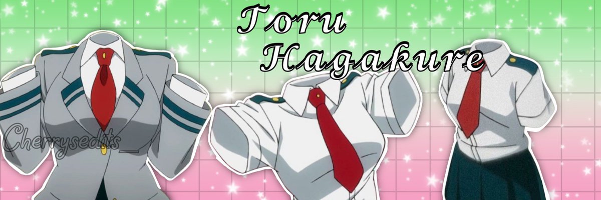 cherrysedits_'s tweet photo. The last girl from class 1a is here. 
You can download them here for free: https://t.co/sXXbwcfTOK
#arttwt #artmoots #mhatwt #bnhatwt #anitwt #ToruHagakure  #anime #animetwt #banner #header #edit https://t.co/NKQoBvB9Y1