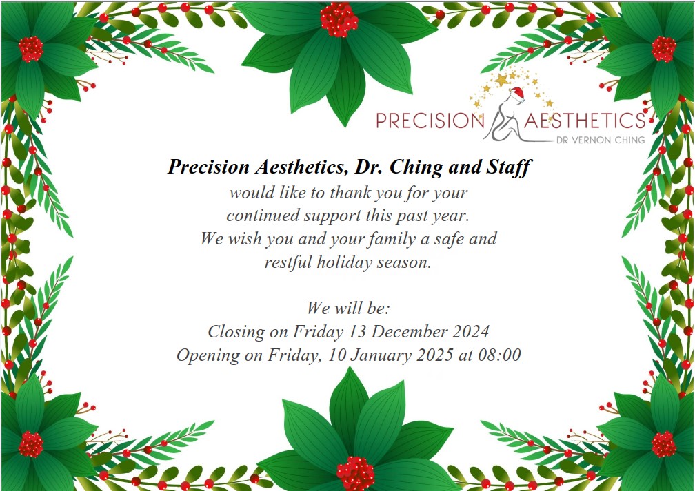 As the holiday season approaches, we would like to express our heartfelt gratitude to all our patients for their continued trust and support throughout the year.  From our entire team at the clinic, we wish you and your families peace, love, and joy during this special time.