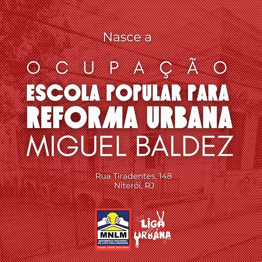 Nasce a Ocupação  Escola Popular Para a Reforma Urbana Miguel Baldez
blogconselhopopularrj.wordpress.com/2024/12/12/nas…