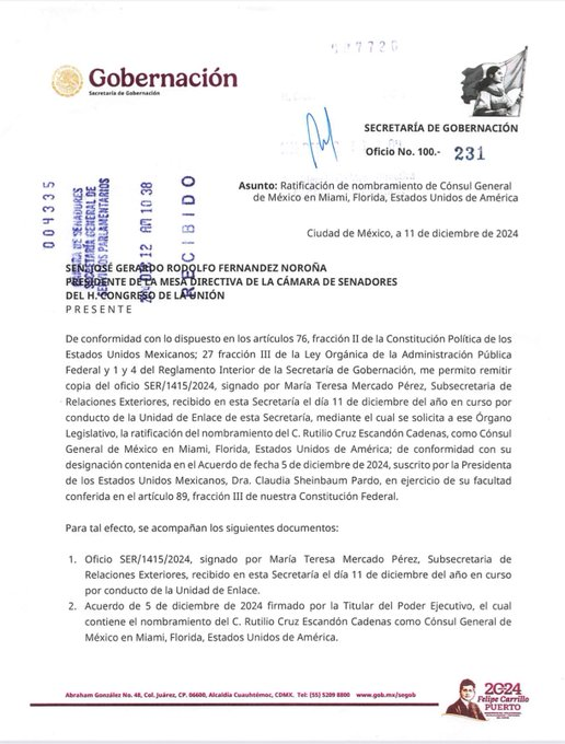 MLopezSanMartin's tweet photo. 🚨 Dejó un desastre en #Chiapas y ahora lo premian

Proponen a Rutilio Escandón para cónsul de México 🇲🇽 en Miami 🇺🇸

¿Qué experiencia tiene para ser cónsul? 🤔 https://t.co/e7o65kFhjH