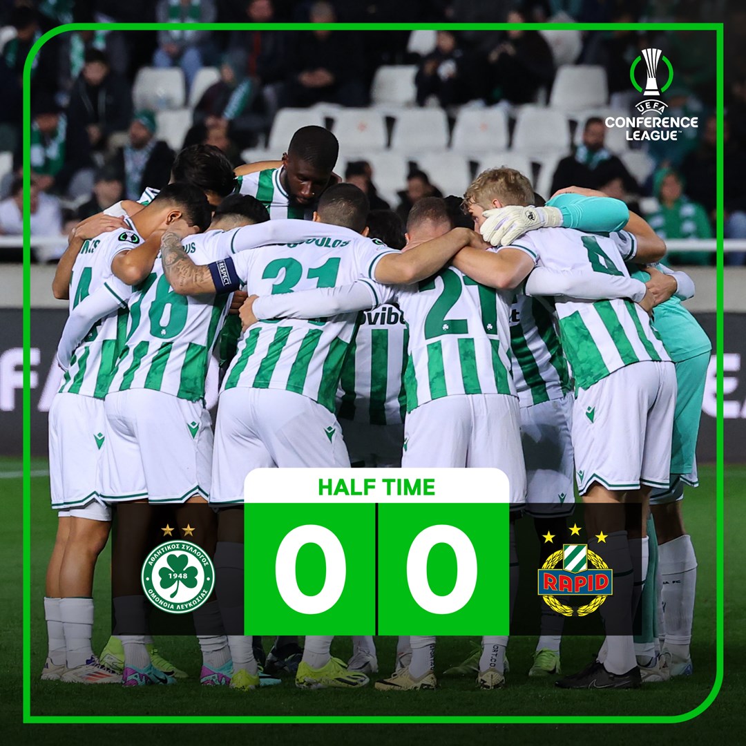 OMONOIAfootball's tweet photo. Ημίχρονο στο ΓΣΠ.
#UECL #MD5 #OMORAP #omonoiaaiwnia #ateamaboveall https://t.co/IkC6sOT3JB