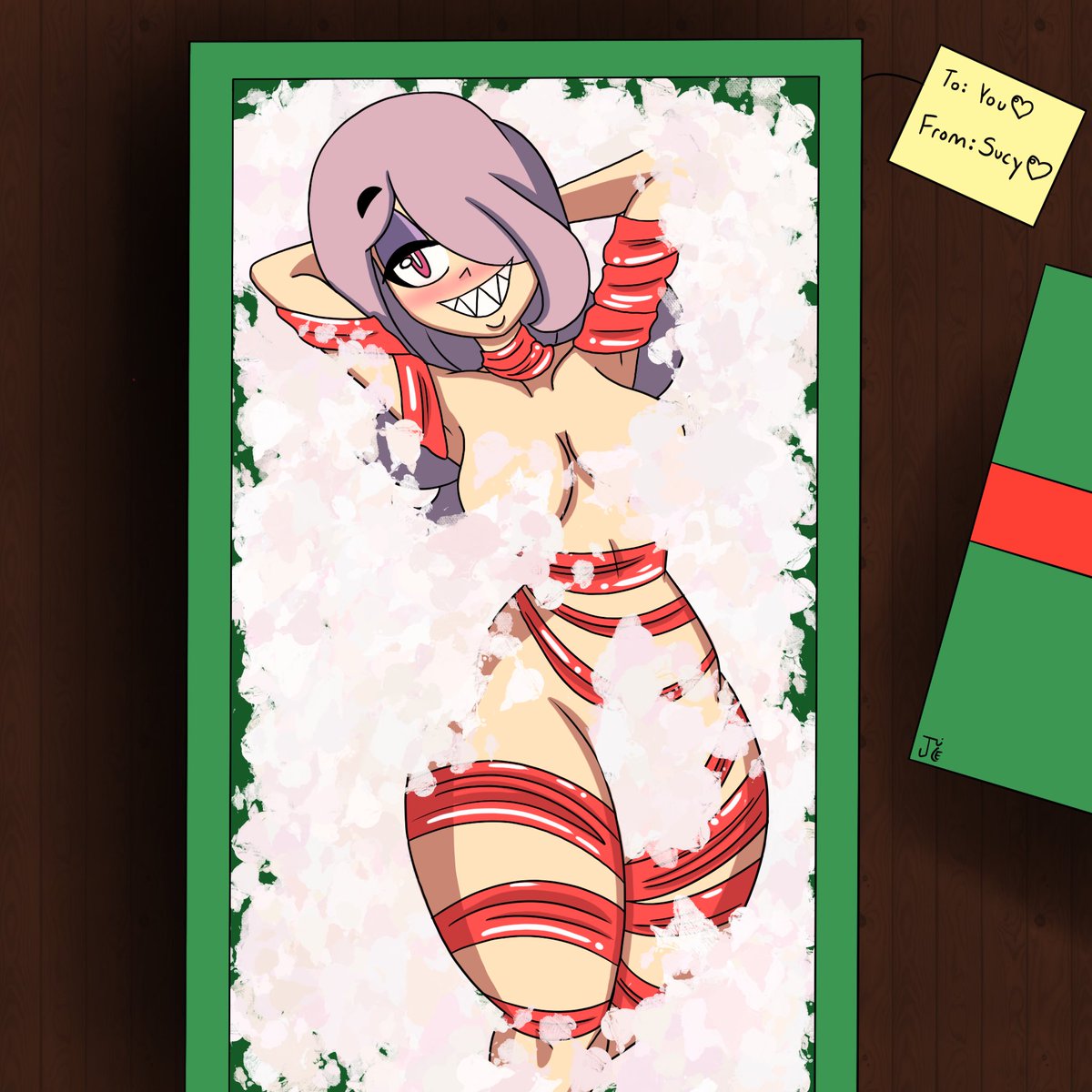 carez_us's tweet photo. Merry Early Christmas y’all, wanted to do something early since I will forget to do one the day of. So here you go.
#sucy #LittleWitchAcademia https://t.co/caM5fcPpfQ