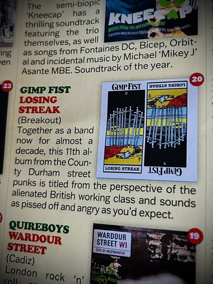 I’ll take that!!! Losing streak- 20th best album of 2024 😵 
Thankyou @vivelerockmag means the world ❤️