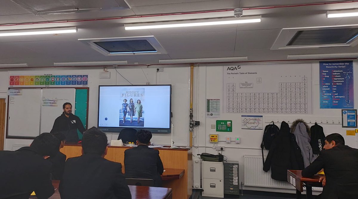 CHSBScienceDept's tweet photo. Are you aware of the contributions that ethnic minority Scientists have had to modern life? Thank you to Usama from Cambridge University for raising the aspirations of some of our Year 10’s. https://t.co/smLwBfNpnu