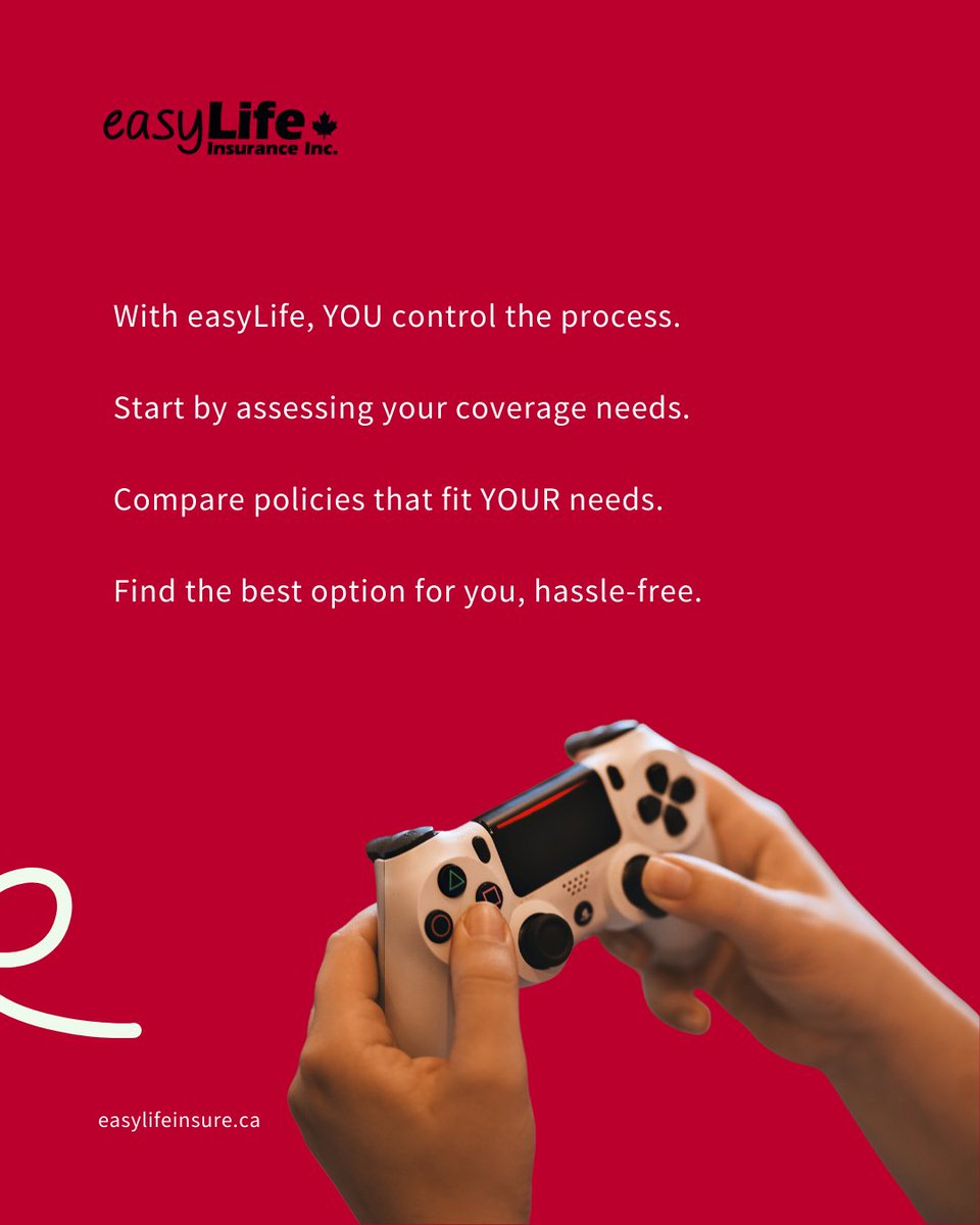 EasyLifeInsured's tweet image. Be Your Own Broker this holiday season with easyLife! 🎁

Get the coverage you need - on your terms.
✔️ Assess your needs
✔️ Compare tailored policies
✔️ Apply online in minutes from home

Take control today. Visit easylifeinsure.ca to get started! 🌟

#easyLifeInsurance