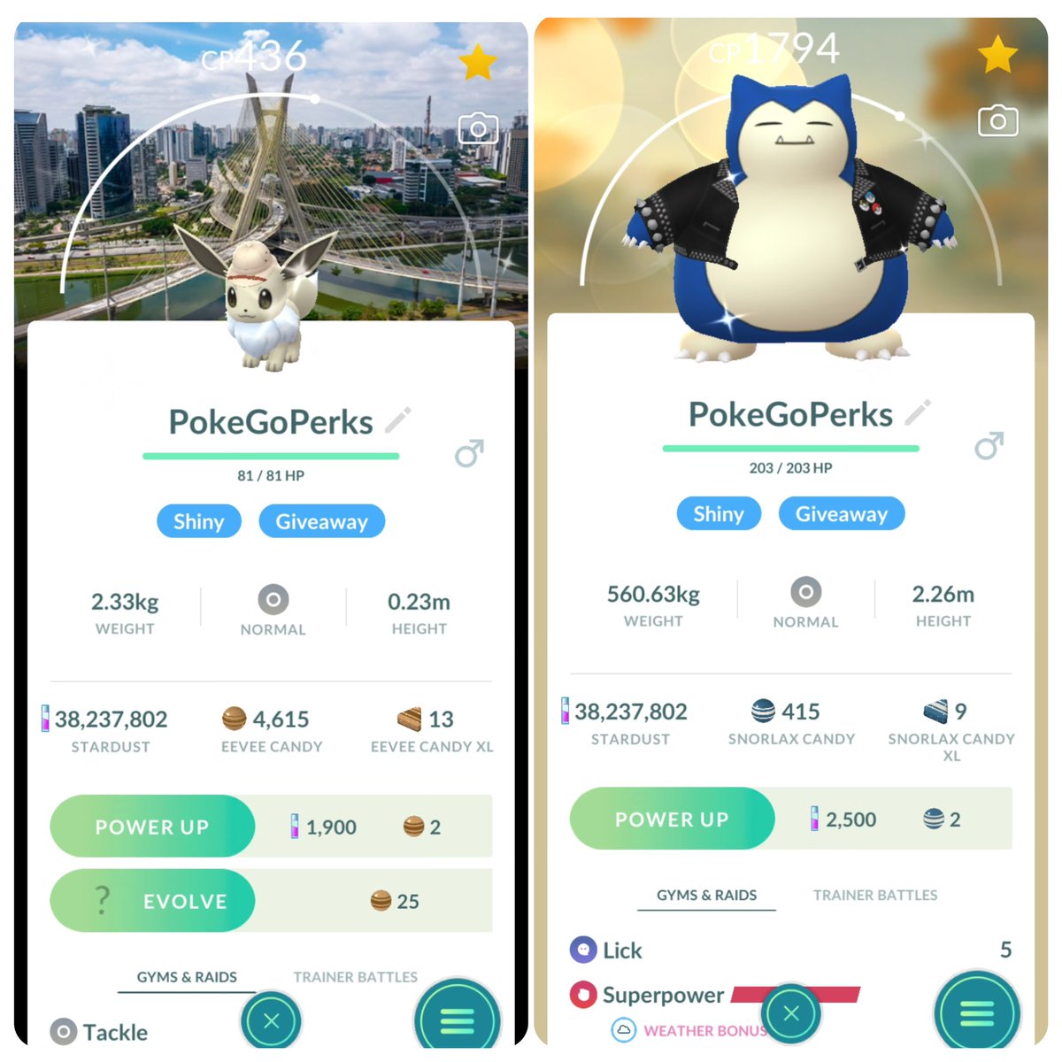 Poke Go Perks tweet media