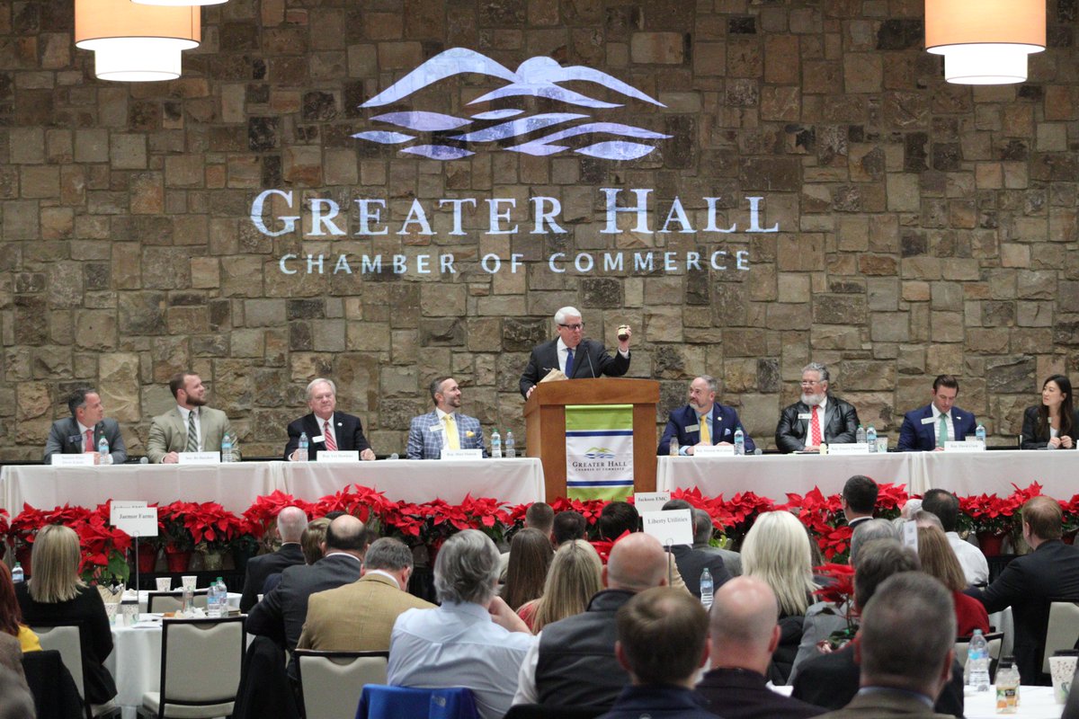 access_wdun's tweet image. The Greater Hall Chamber of Commerce held its annual Eggs and Issues event at the Ramsey Conference Center at Lanier Technical College on Thursday.

#northgeorgia #georgia #hallcounty #georgialegislature 

accesswdun.com/article/2024/1…