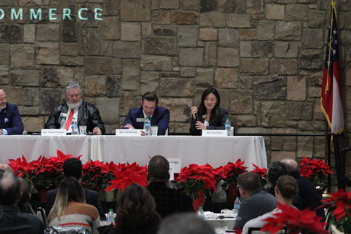 access_wdun's tweet image. The Greater Hall Chamber of Commerce held its annual Eggs and Issues event at the Ramsey Conference Center at Lanier Technical College on Thursday.

#northgeorgia #georgia #hallcounty #georgialegislature 

accesswdun.com/article/2024/1…