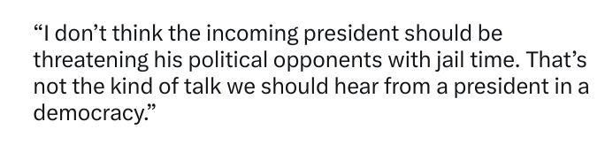 16. What *is* this?

Politics or kindergarten?