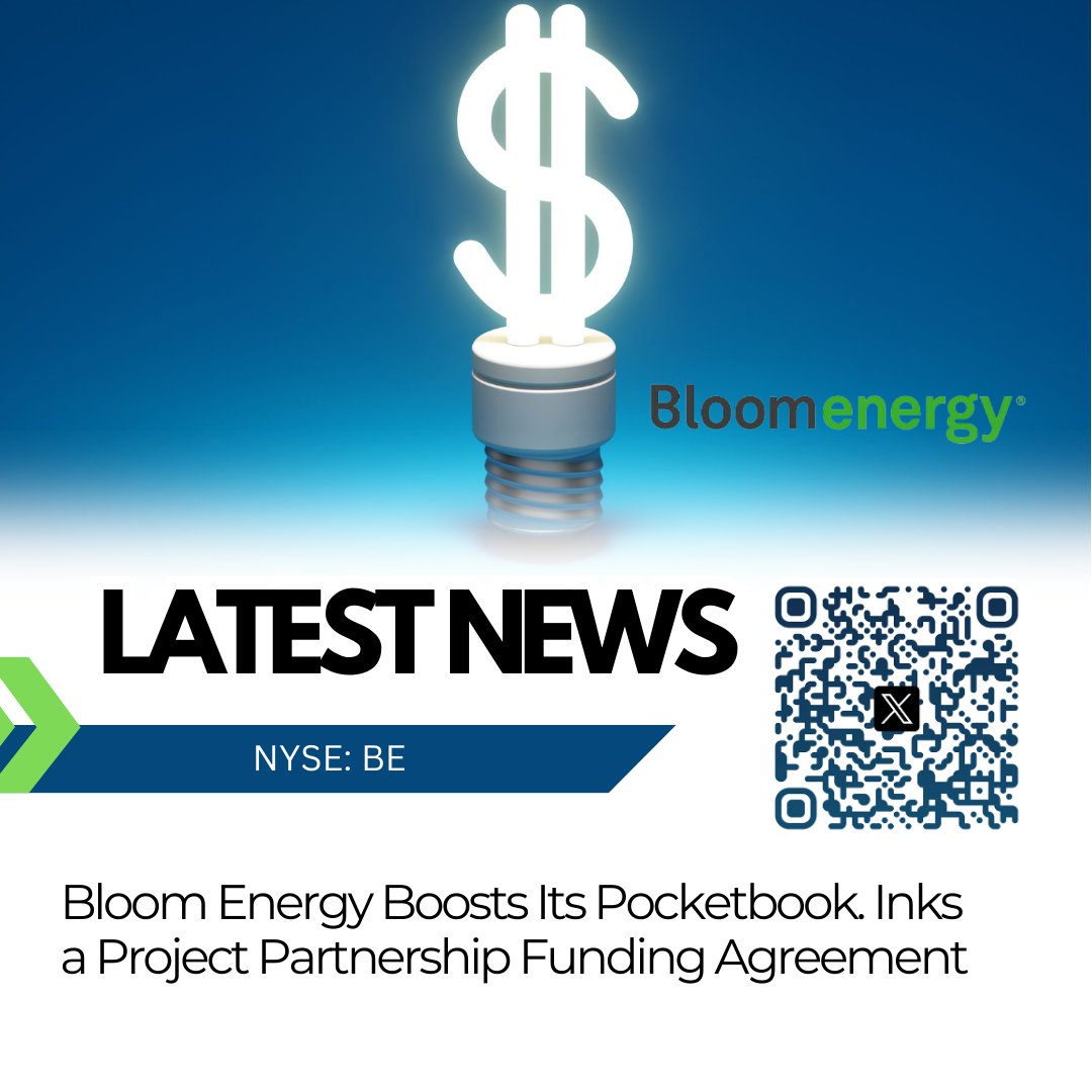 prism_mediawire's tweet image. $BE @Bloom_Energy Bloom Energy  Boosts Its Pocketbook. Inks a Project Partnership Funding Agreement - featured on @PrismMarketView prismmarketview.com/bloom-energy-b… #PRISMMarketView #PRISMMediaWire #PRISMDigitalMedia #energy #fuelcellpower
