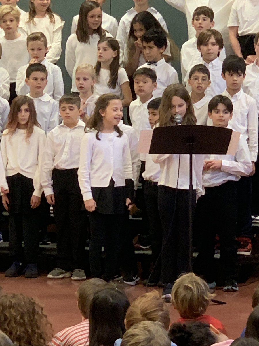 Great job to our fourth graders at their winter concert today! #tuckahoerocks