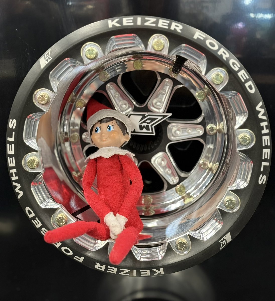 KPRracin's tweet photo. We finally found Wallace today hanging out @keizerwheels @myprishow!
- - -
#KPR #PoweredByMPR #EST1994 #elfontheshelf #Wallace #keizerwheels https://t.co/w0GrKrFB1M