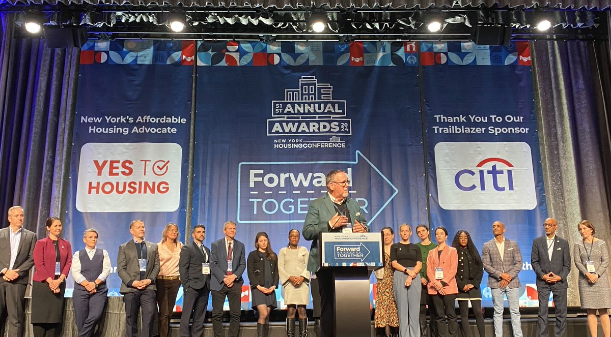 communityp's tweet photo. Thank you to @theNYHC for honoring CPC with the Legacy Impact Award at their 51st Annual Impact Awards Luncheon, and congratulations to our fellow honorees! #ForwardTogether #AffordableHousing #EquitableHousing #CleanEnergyHousing https://t.co/BLYXy63Z0c