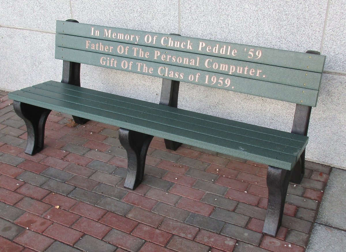 I keep saying UMaine should do more to honor accomplished alum Chuck Peddle

I saw this today which I guess is a start.  Not sure what's going on with those "Of"s