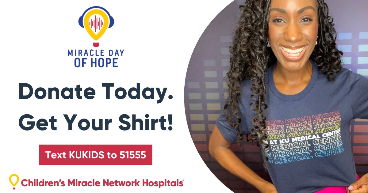 102.5 JACK FM (@1025jackfm) on Twitter photo Sign up for a monthly donation of $10 & you'll get a free t-shirt from <a href="/CMNHospitals/">Children's Miracle Network Hospitals</a>! 🙌 #ChangeKidsHealth
DONATE: bit.ly/3ZxE5Uz Sign up for a monthly donation of $10 & you'll get a free t-shirt from <a href="/CMNHospitals/">Children's Miracle Network Hospitals</a>! 🙌 #ChangeKidsHealth
DONATE: bit.ly/3ZxE5Uz
