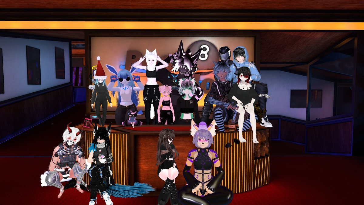 POOLPARLORVRC's tweet photo. Thank you all for coming!!! It was a huge success so expect more EU events! STAY TUNED! 
#VRChat #POOL #VRChat_world紹介 #PoolParlor https://t.co/snUQlTiInV