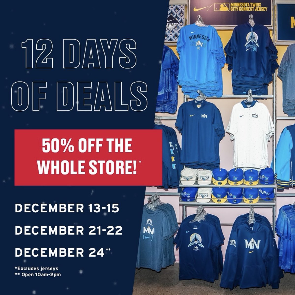 Twins New Era Team Store tweet media