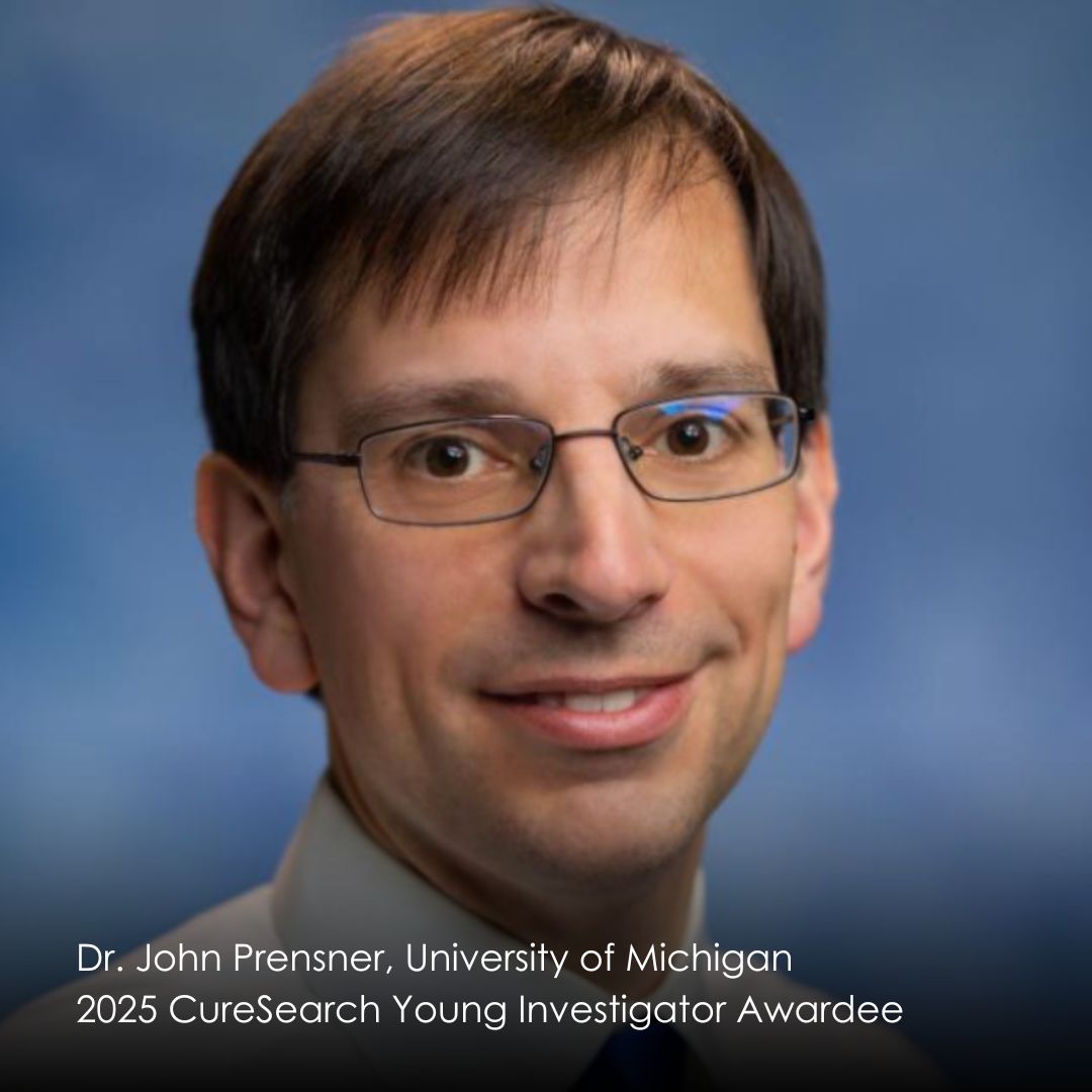 We’re proud to fund Dr. John Prensner’s groundbreaking research on ATRT, a rare and aggressive pediatric brain tumor.

He’s exploring tiny DNA pieces, once overlooked, that could unlock targeted treatments. Thank you for supporting bold, life-changing science!